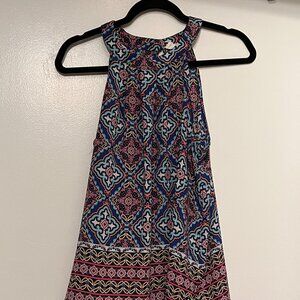 Sweet Wanderer‎  Brightly Colored Sleeveless Blouse Size medium. Like New